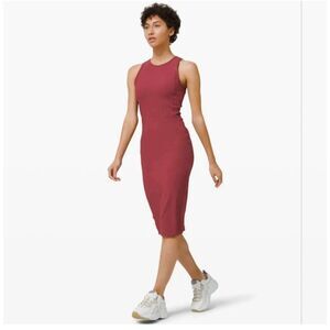 lululemon athletica Red Midi Dress